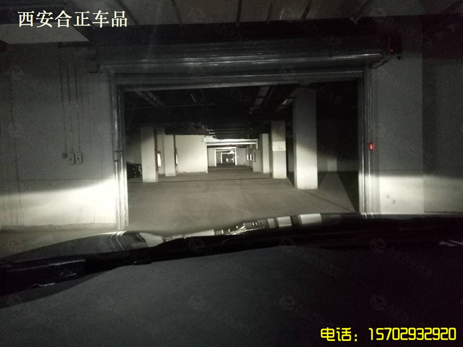 凯迪拉克大灯改完远光效果 凯迪拉克大灯改完远光效果