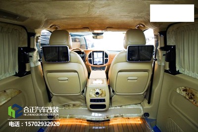西安合正奥德赛内部改房车用细节打造高端商务车