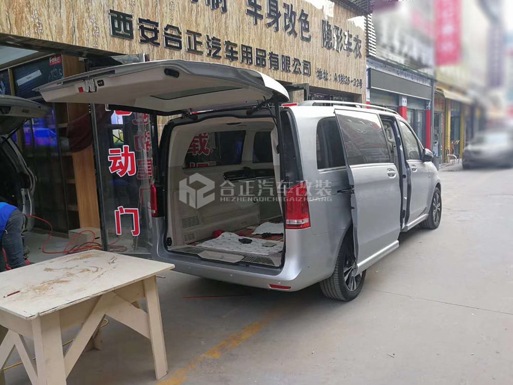 奔驰V260木地板 奔驰V260木地板