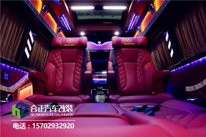 奔驰威霆改装商务房车，看西安合正如何摒弃汽车内饰模板化晋级？