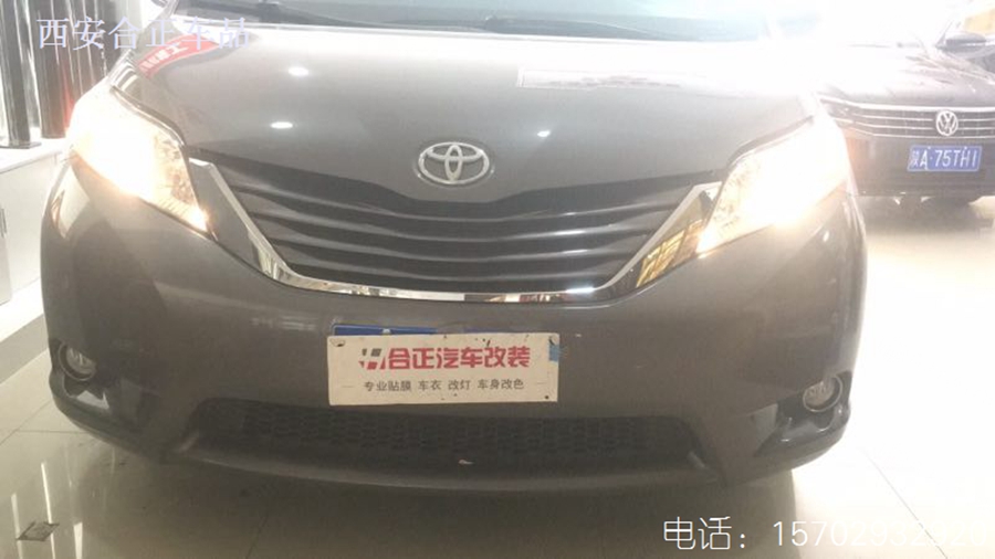 丰田塞纳原车灯光效果 丰田塞纳原车灯光效果