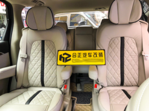 西安别克gl8内饰改装，真皮加桃木件改装等于原装